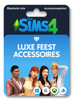 Productafbeelding van De Sims 4 Luxe Feestaccessoires Accessoirespakket