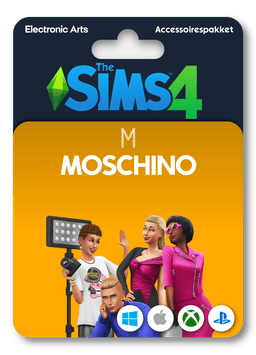 Productafbeelding van De Sims 4 Moschino Accessoirespakket