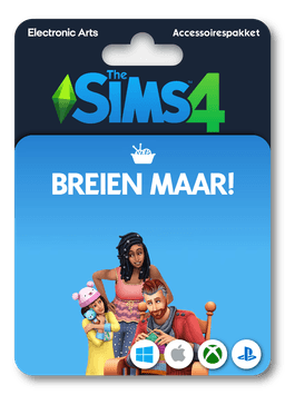 Productafbeelding van De Sims 4 Breien maar! Accessoirespakket