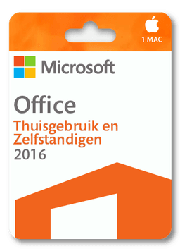 Productafbeelding van Microsoft Office Thuisgebruik en Zelfstandigen 2016
