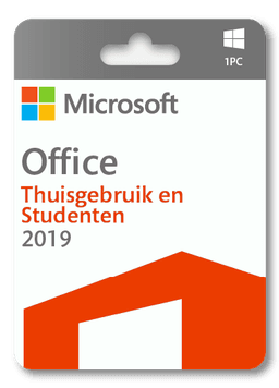 Productafbeelding van Microsoft Office Thuisgebruik en Studenten 2019