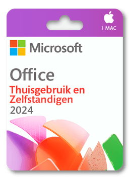 Productafbeelding van Microsoft Office Thuisgebruik en Zelfstandigen 2024