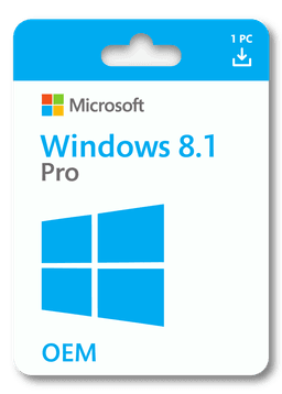 Product image of Microsoft Windows 8.1 Pro OEM