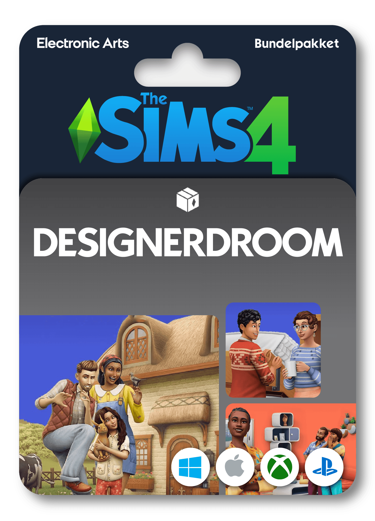 De Sims 4 Designerdroom Bundel