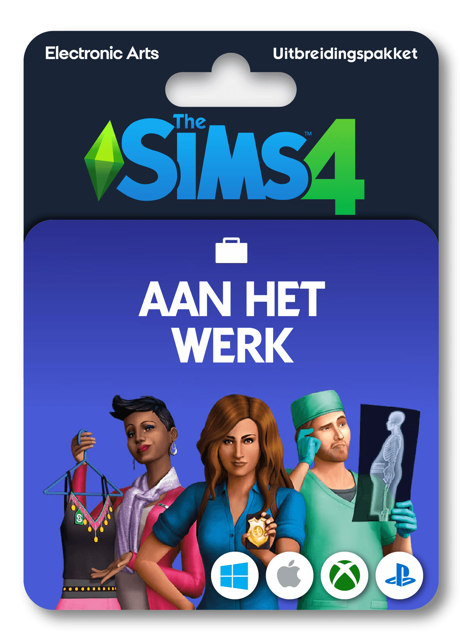 De Sims 4 Aan het Werk