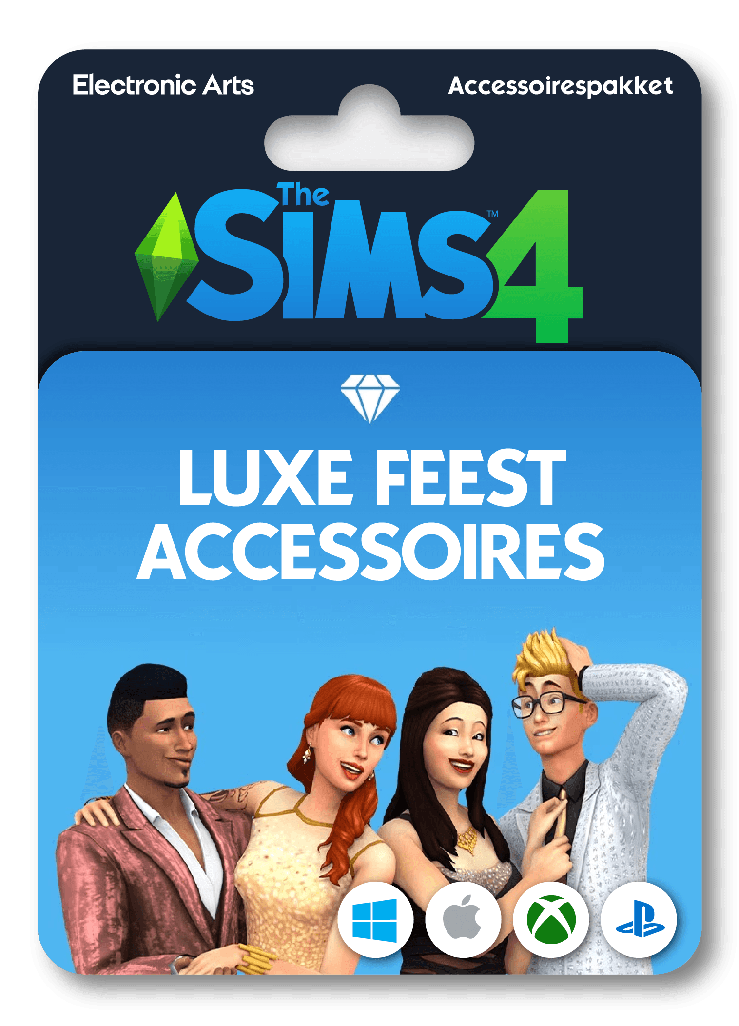 De Sims 4 Luxe Feestaccessoires Accessoirespakket