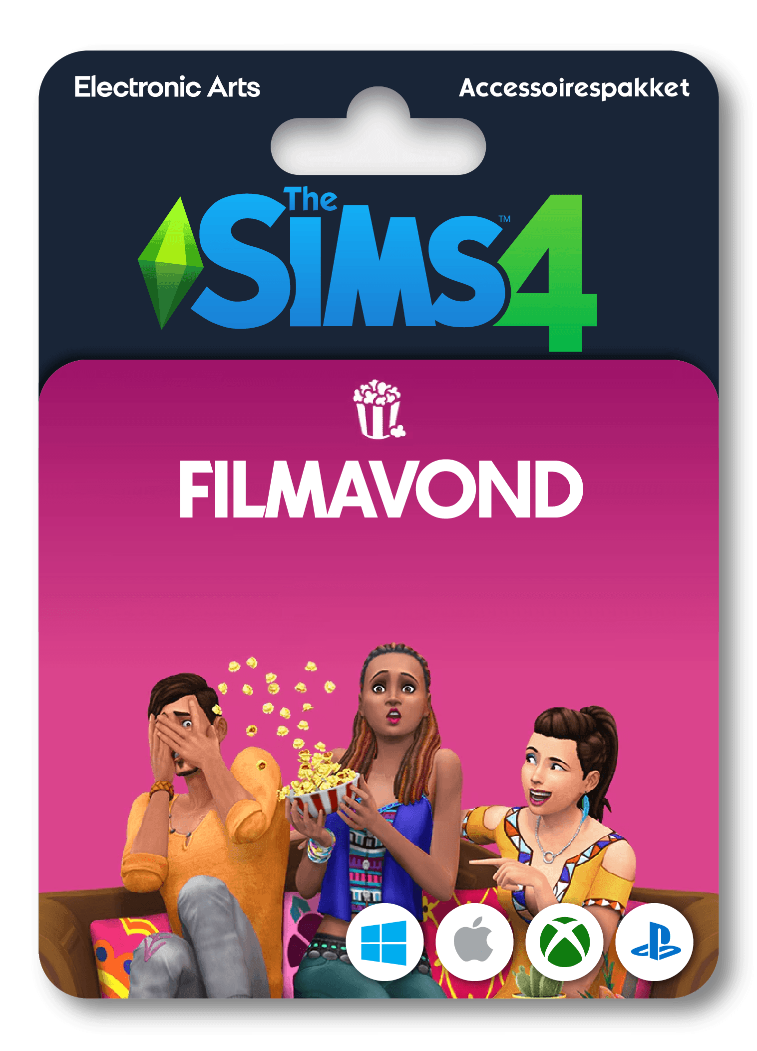 De Sims 4 Filmavond Accessoirespakket