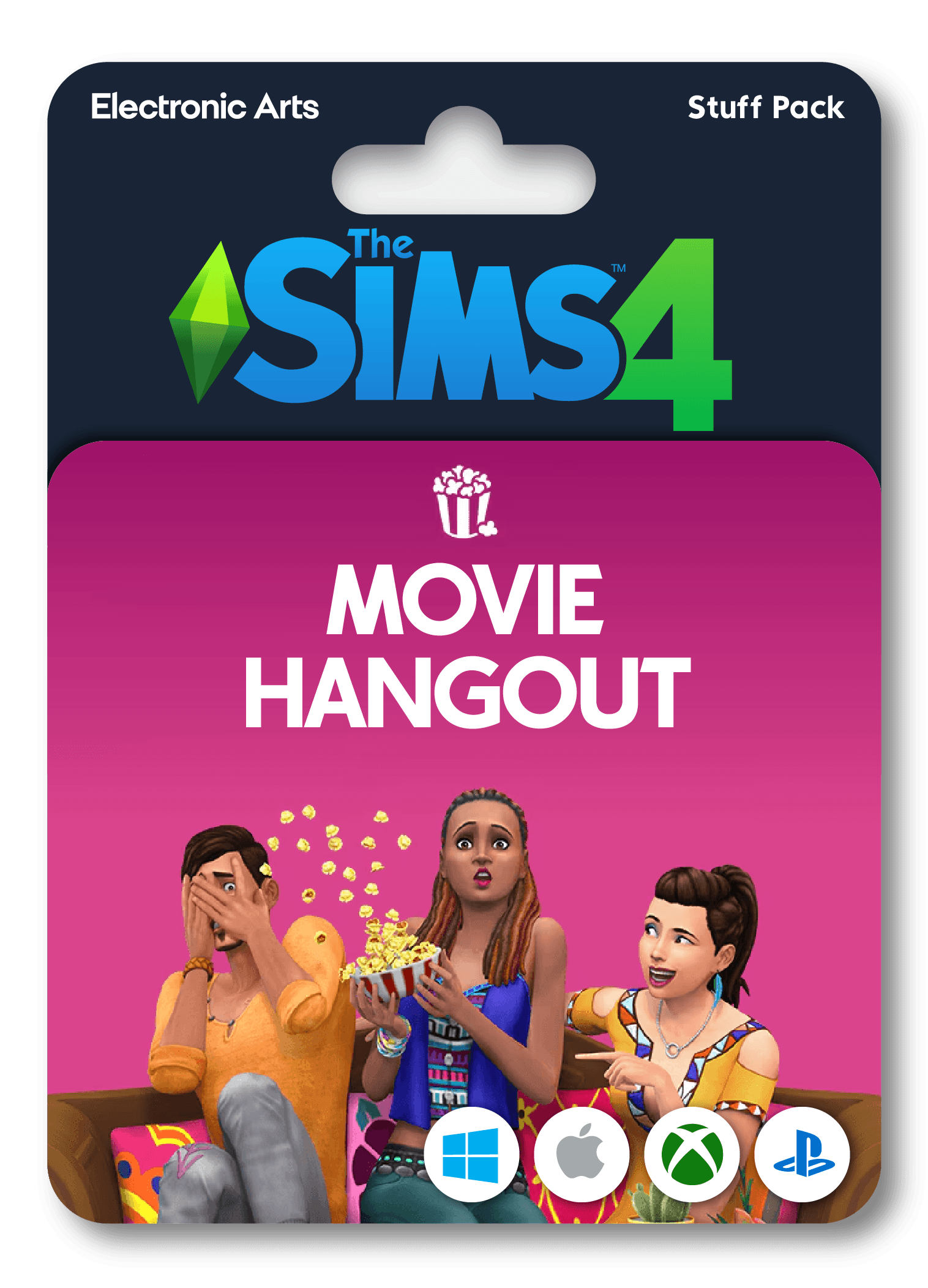 The Sims 4 Movie Hangout Stuff Pack