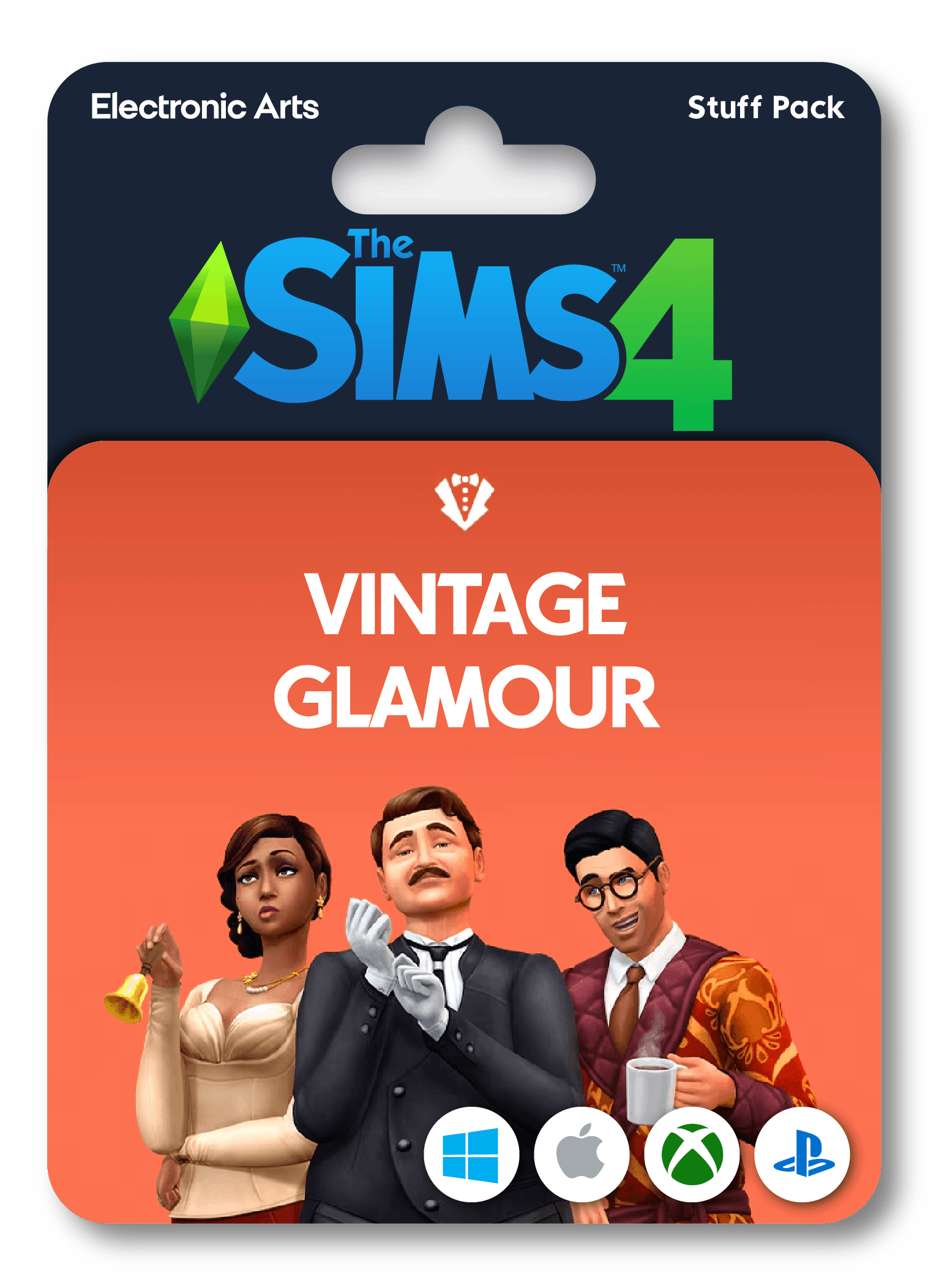 The Sims 4 Vintage Glamour Stuff Pack
