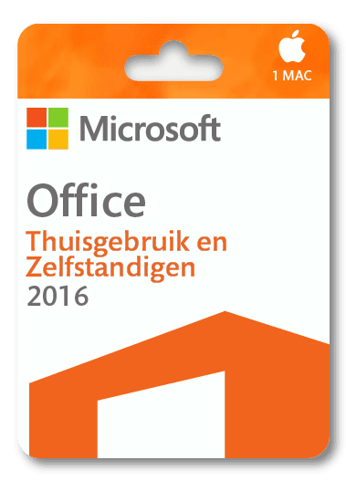 Microsoft Office Thuisgebruik en Zelfstandigen 2016