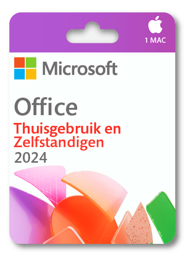 Microsoft Office Thuisgebruik en Zelfstandigen 2024